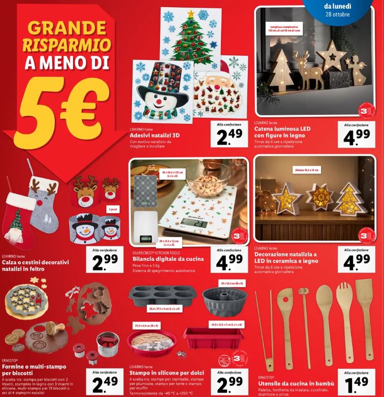 Decorazioni di Natale Lidl