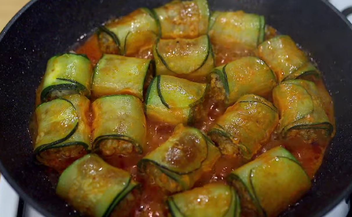 Involtini di zucchine