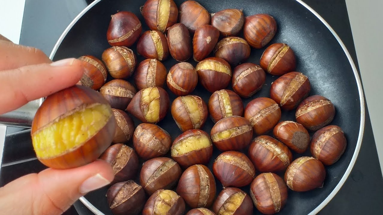 Castagne in padella