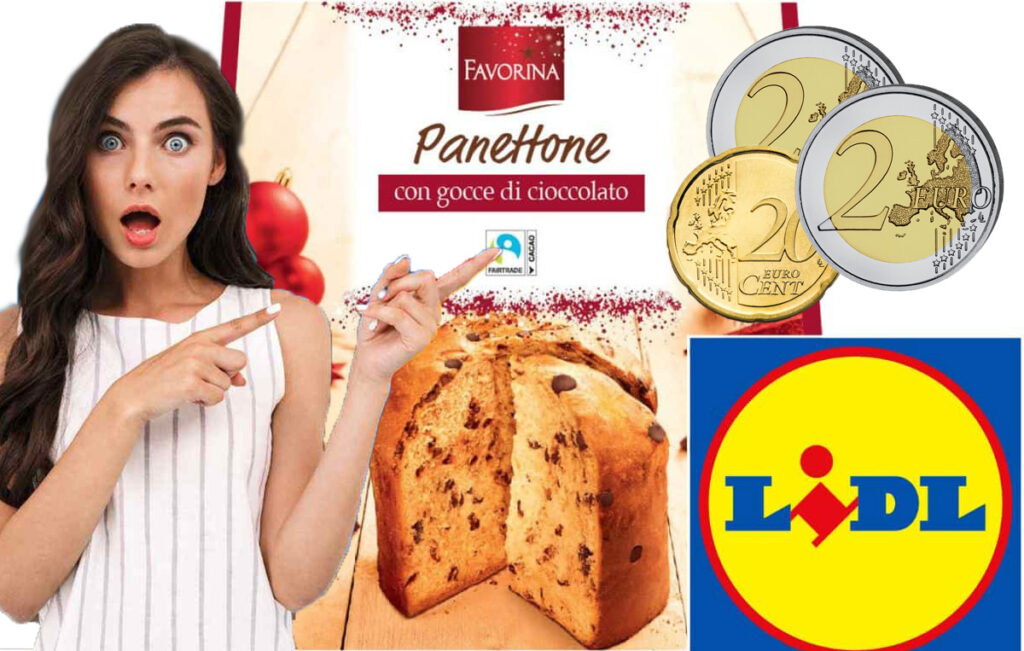 Panettone Lidl 2024: non l’avresti mai detto, costa meno di 5 euro ma lo produce questo famosissimo marchio!