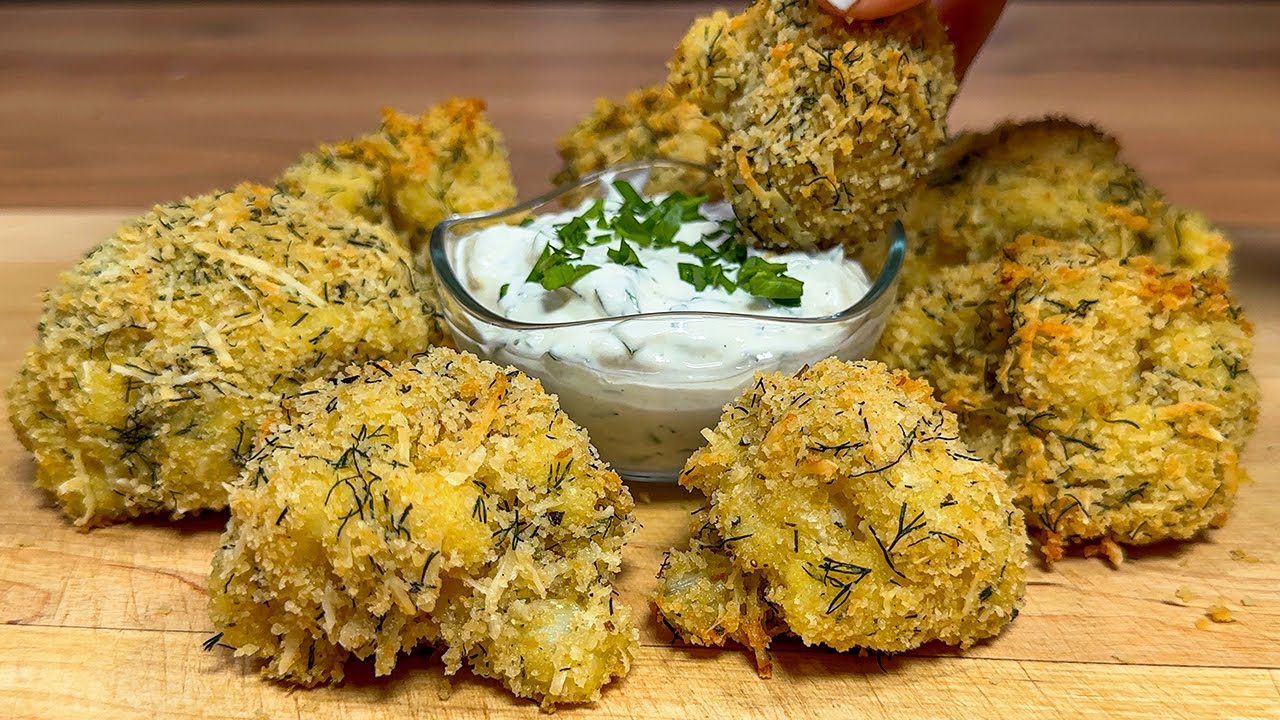 Cavolfiore impanato al forno