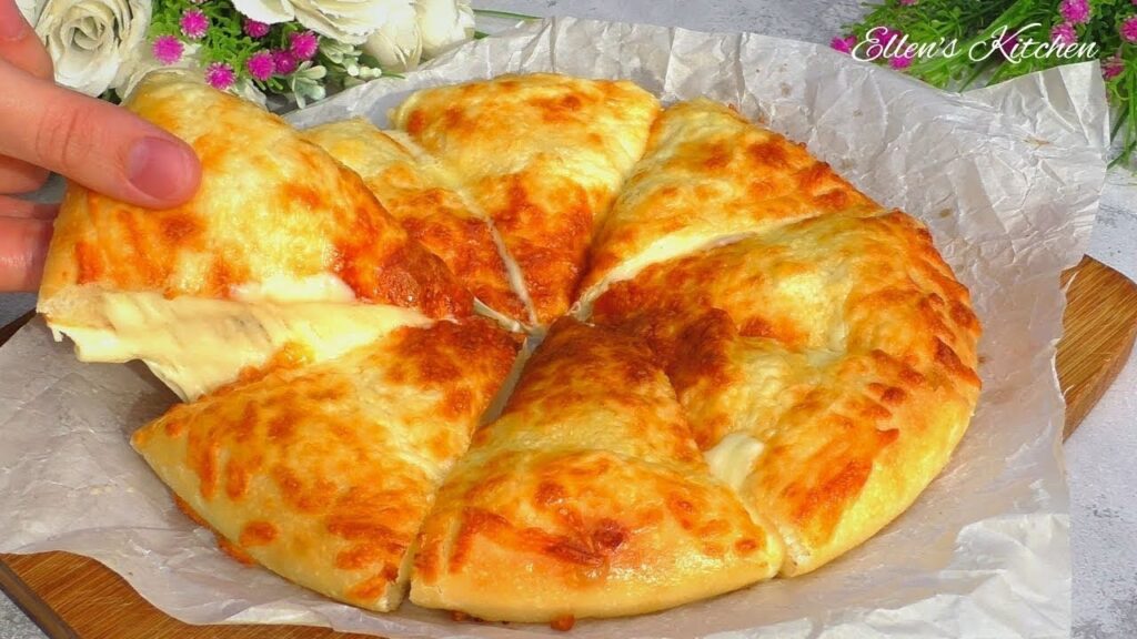 L’ho fatta per stasera, la famosa focaccia georgiana non la mollo più: la preferisco di gran lunga alla pizza!